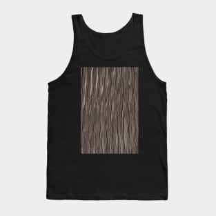 Brown fabric texture Tank Top